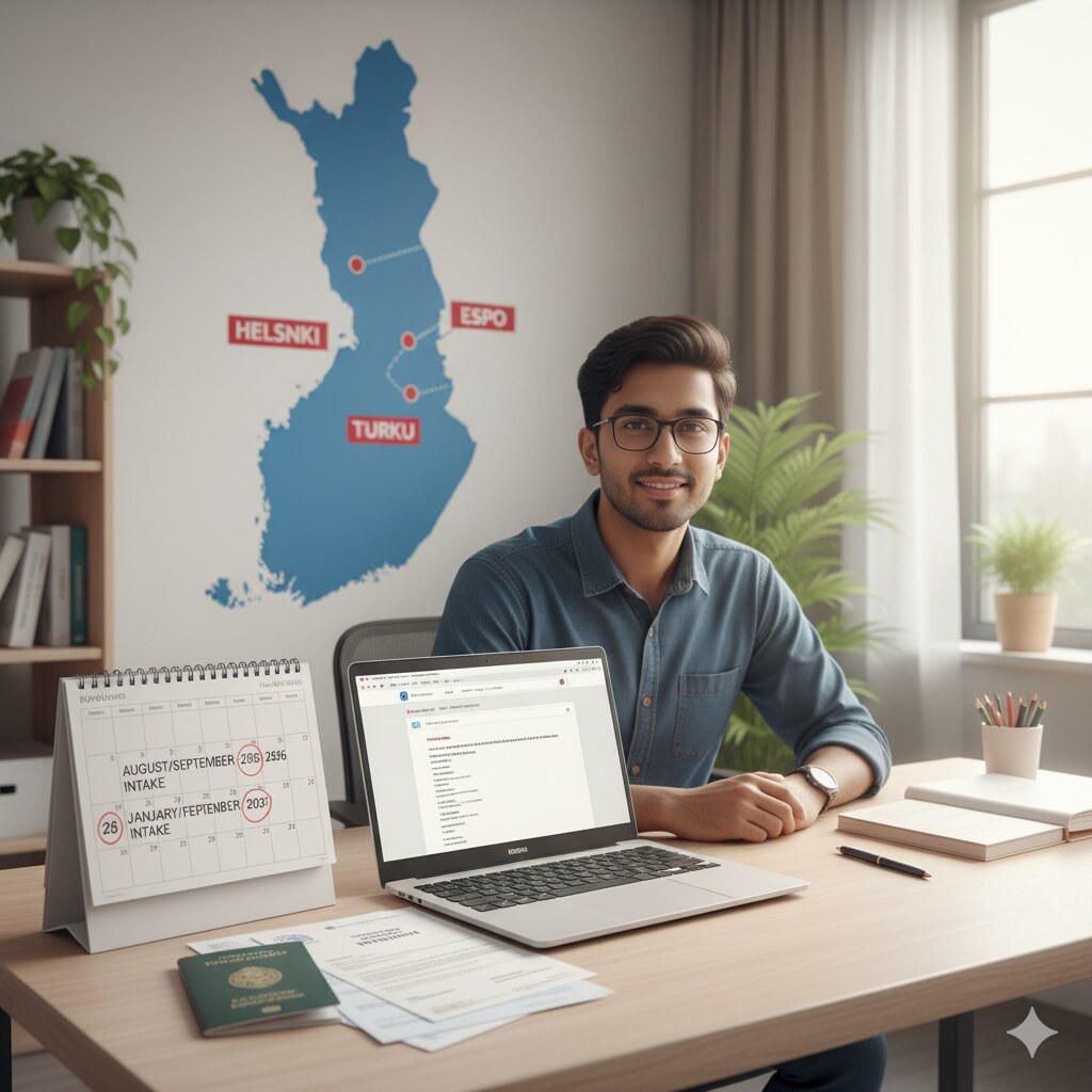 Finland intakes timeline