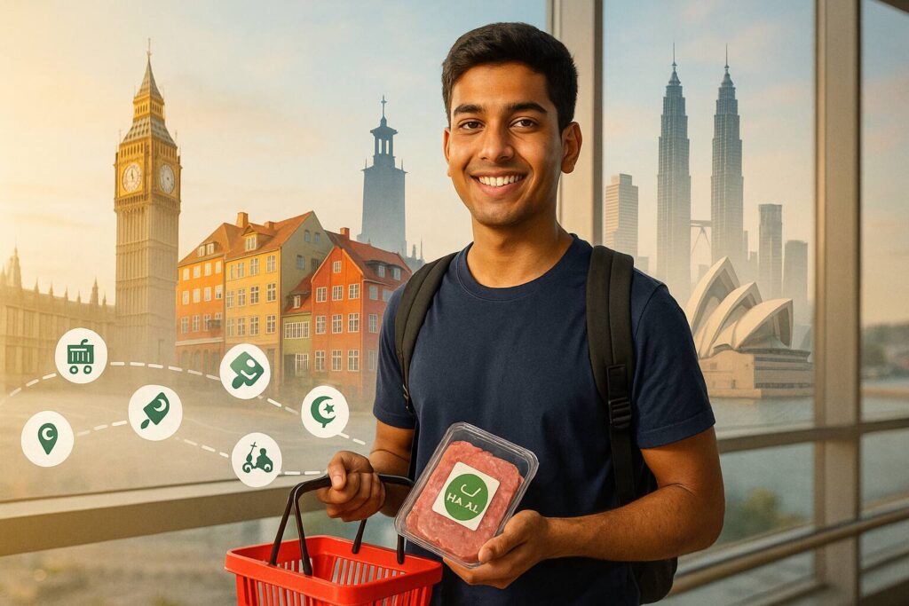 Halal food options for Bangladeshi students abroad