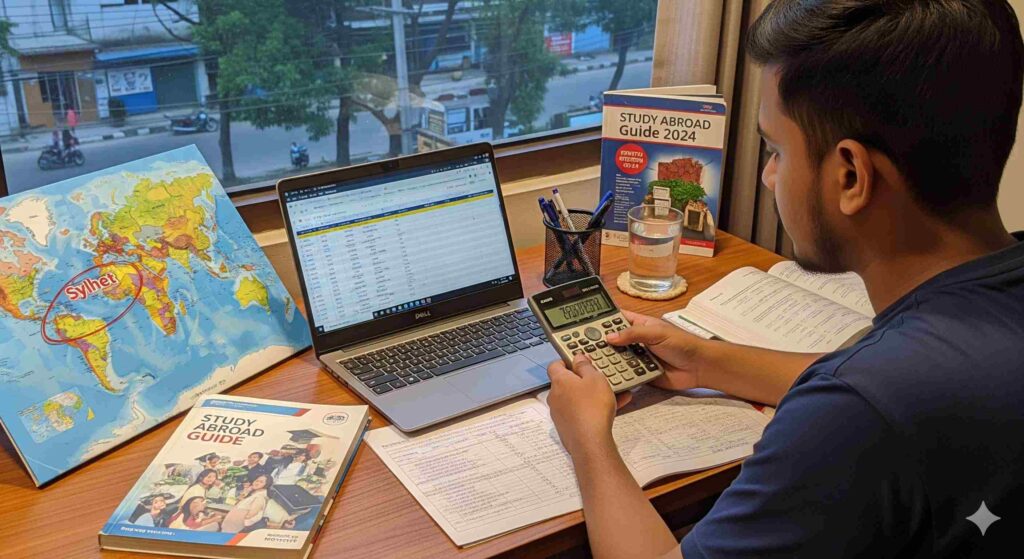 How Much Does It Cost to Study Abroad from Sylhet