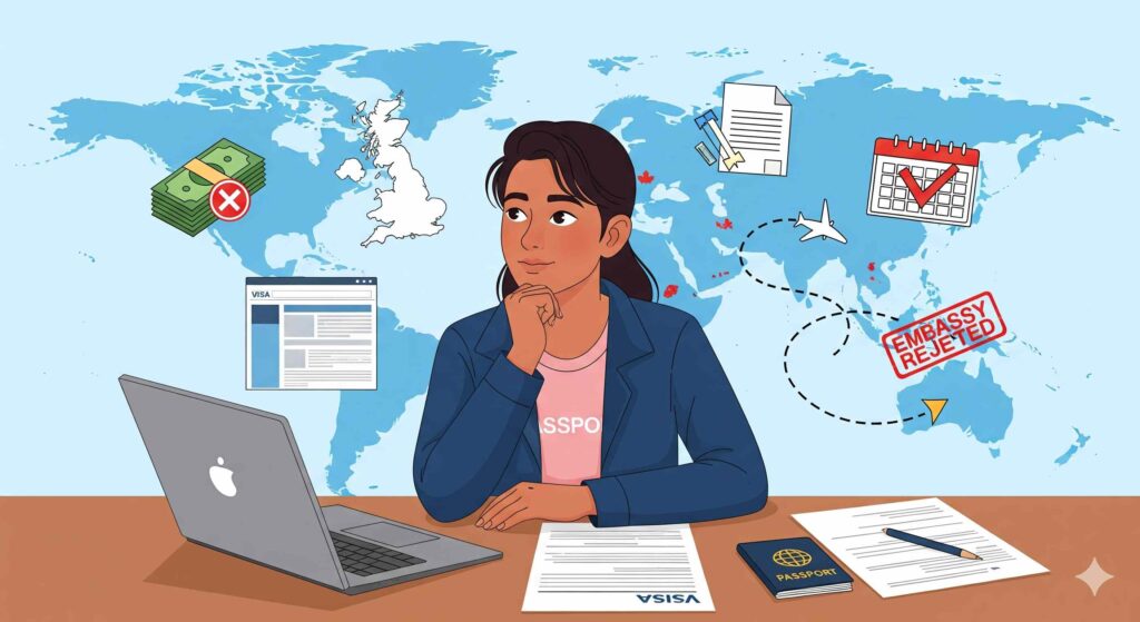 Study Abroad visa rejection Reason