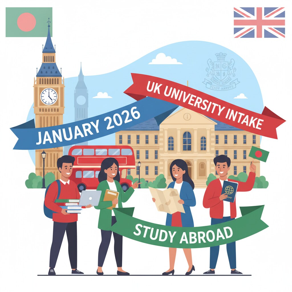UK universities and subjects available for January intake for Bangladeshi students