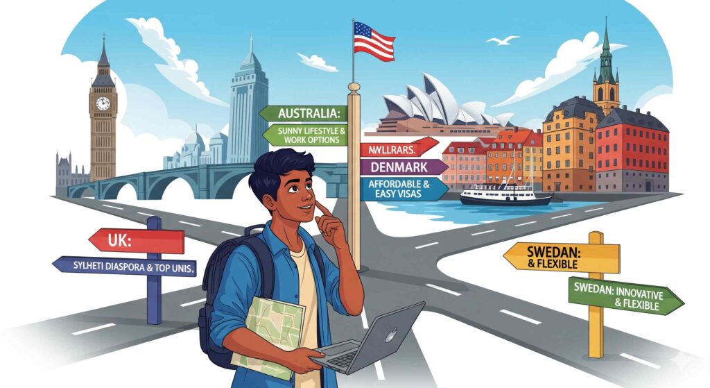 Which Country is the easiest to study abroad in