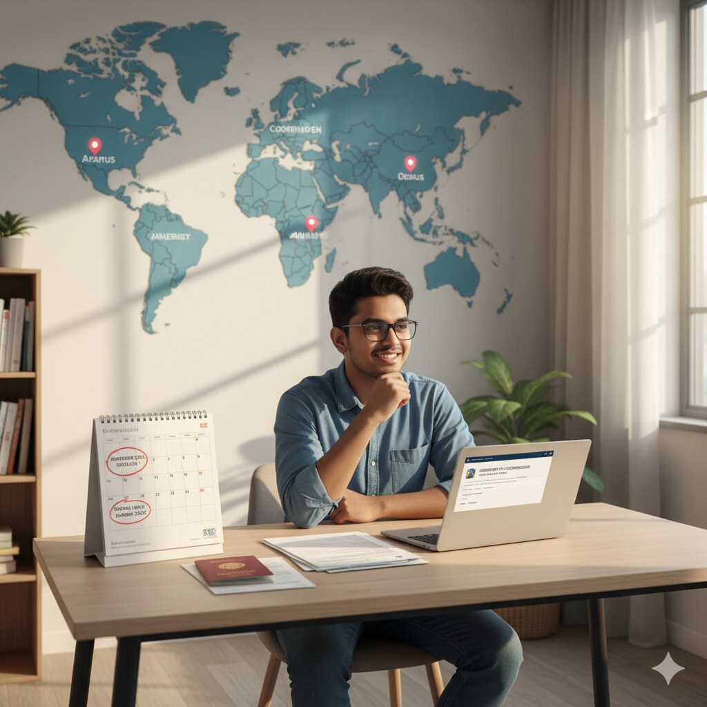 denmark intakes timiline deadlines