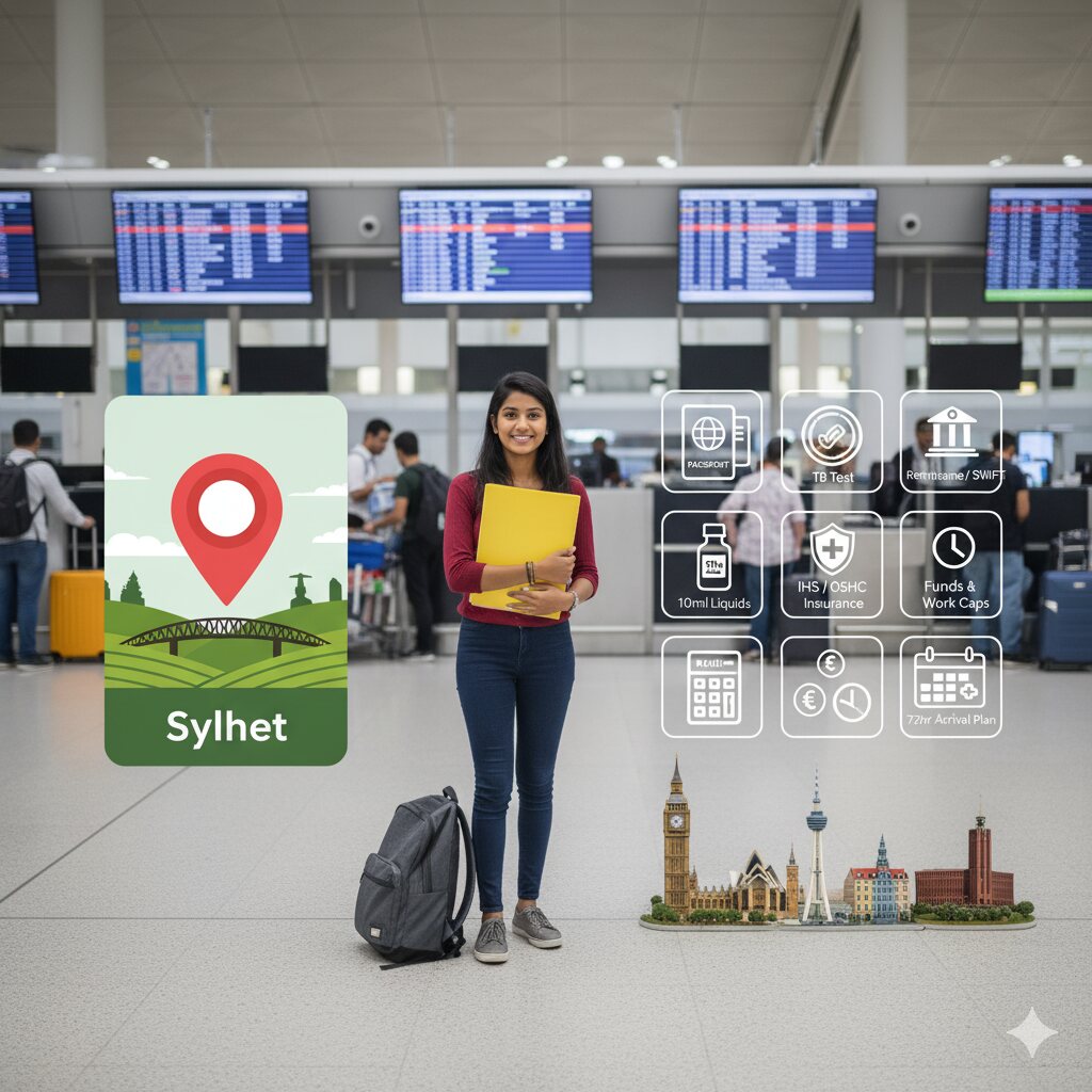 pre flight checklist bangladesh sylhet students